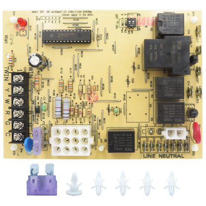 Placa de control de horno 50A55-743, repuesto para placa de circuito de control de horno Amana/Goodman PCBBF112S 0130F00005S B18099-26 B1809926S PCBBF123S