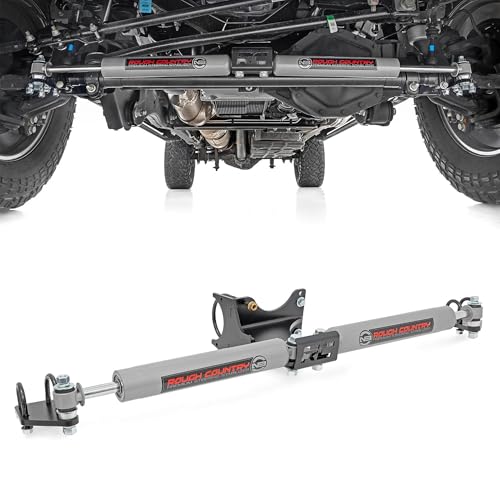 Rough Country Estabilizador de dirección dual N3 para Ford Super Duty 05-24 - 8749130