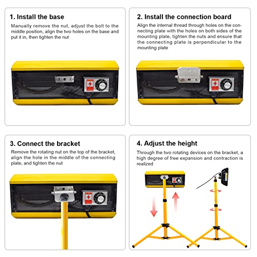 Lámpara de curado de pintura infrarroja de 2000 W de onda corta infrarroja lámpara de calefacción IR para reparación de carrocería de coche, sistemas de curado de pintura, secador de