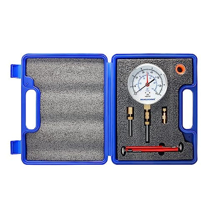 Measureman Kit de prueba de presión y temperatura, 0-100 psi/ft H2O/kPa/metros H2O, -65 °F a 220 °F y -40 °F a 140 °C, parte inferior NPT de 1/4 pulgadas con adaptador de calibre