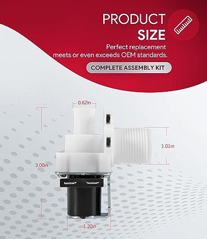 Repuesto para válvula de agua Hoshizaki 3U0111-04, 120V, 60HZ, J248-072, HOS3U0111-04