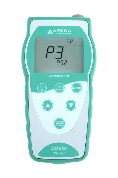 Apera Instruments Kit de medidor de oxígeno disuelto óptico AI480 DO850, con sonda óptica DO de 10 pies, experiencia de prueba sin complicaciones