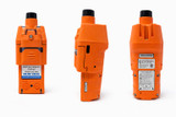 Detector multigás Ventis MX4 con bomba, modelo de 4 gases, LEL, O2, CO, H2S, color naranja de seguridad, cargador de sobremesa N.° de fabricante: VTS-K1232111101