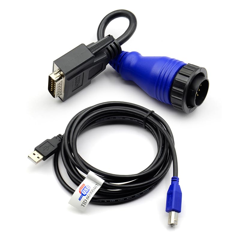 125032 USB Link 1 Herramienta de diagnóstico de interfaz de camión diesel apta para Nexiq USB Link 1 Heavy Duty Truck Scanner Tool Diagnóstico