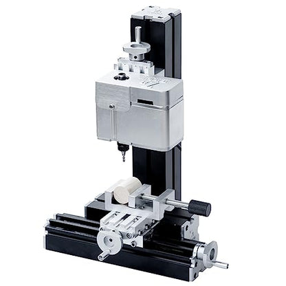 ZHRUI Mini fresadora de metal galvanizada, 36 W 20000 rpm, fresadora vertical en miniatura, herramienta para máquina de torno, para creador creativo