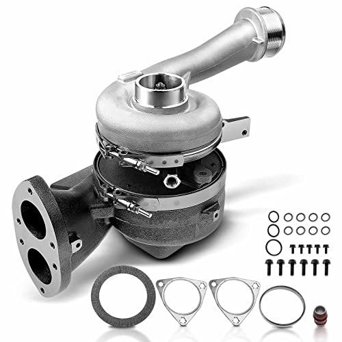 A-Premium Kit de turbocompresor turbo de alta presión compatible con Ford F-250/350/450/550 Super Duty 2008 2009 2010 V8 6.4L Diesel Powerstroke Reemplazar # VS2 Turbos