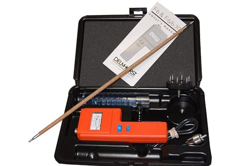 Delmhorst F-6/6-30/18/PKG Medidor de humedad analógico, sonda de 18 pulgadas, paquete de lujo, F-6/6-30 con 324CAS-0065, H-4, 830-3, 831