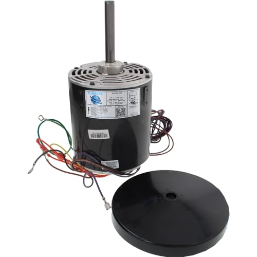 ClimaTek El motor del ventilador de condensador mejorado de 1 HP reemplaza directamente a GE Genteq #s 5KCP39UFL488GS 5KCP39SFU114S 5KCP39SFU088AS