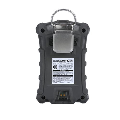 MSA 10178557 ALTAIR 4XR Detector multigas (O2, H2S, CO), color: carbón, monitor de gas portátil, duradero, de mano, aprobación UL/CSA, incluye solo instrumento