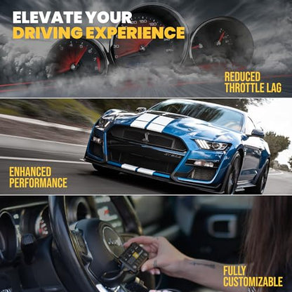 PEDAL COMMANDER Para Toyota Highlander (2014-2019) (3ª generación) Base, L, LE, LE Plus, Limited, Platinum, SE, XLE (2.7L 3.5L) Controlador de respuesta del acelerador - PC55