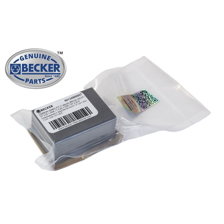 Paletas originales Becker DT/T/VT 3.25/4.25 (WN124-162) (Juego de 7) Número de pieza: 90134900007