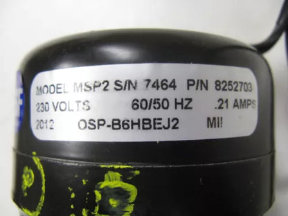 Bomba de agua Manitowoc 82-5270-3 (230/60/1) N.º de pieza 8252703