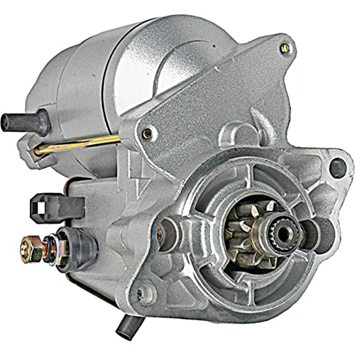 Motor de arranque compatible con/repuesto para funda Kubota 19269-63010 19269-63011 128000-0050, 410-52020