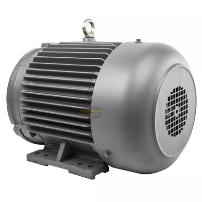 Motor eléctrico trifásico de 5 HP con cara C 3600 RPM 184TC TEFC 230/460 voltios para servicio severo PEWWE5-36-184TC