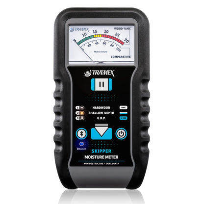 Tramex Skipper 5 Medidor de Humedad para Barcos SMM5 | Instrumento Marino para Medir el Contenido de Humedad en Madera y Plástico Reforzado con Fibra de Vidrio (GRP)