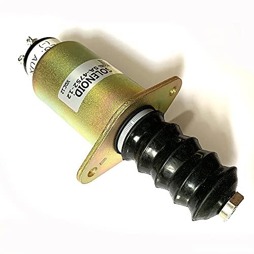 Solenoide de combustible diésel SA-4752-12/2003-12S7U1B2A de 12 V con 3 terminales