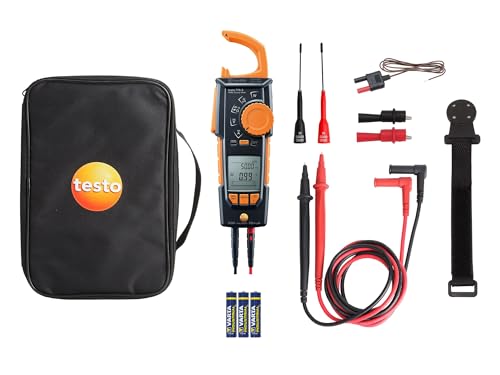 Testo 770-3 Premium Kit - Pinza medidor con Bluetooth