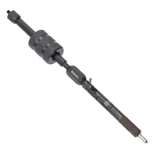 Herramienta extractor de inyector diesel con martillo deslizante, removedor de inyector de carril común con adaptador de rosca M8, M12, M14