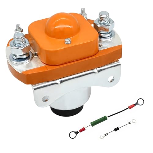 MZJ-400A Solenoide de contactor universal compatible con carrito de golf resistente 48V 400A Solenoide para carrito de golf