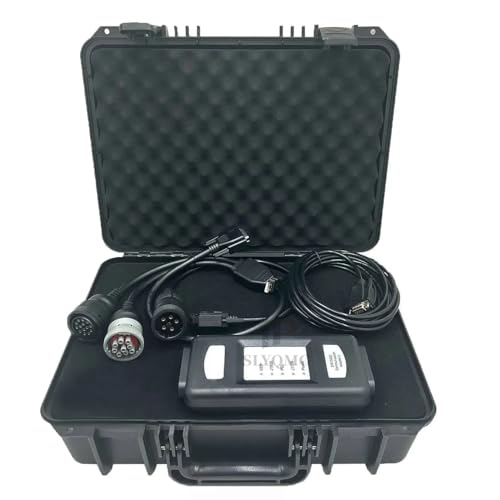 for Perkins Excavator Truck Boat EST Diagnostic Tester 27610402 27610401 Communication Adapter 3EST Diagnostic Tool Scanner with Software 2021B (Standard Edition)