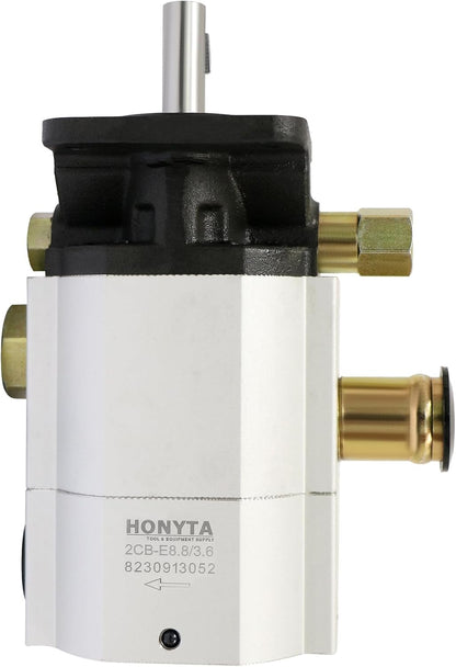 Bomba hidráulica de troncos de 11 GPM Bomba de engranajes de 2 etapas, bomba de engranajes HI/LO, bomba divisora de madera de 3000 PSI, 3600 RPM, bombas divisoras de troncos de aluminio de 1/8