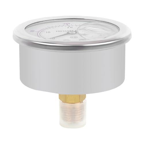 Kit de llenado de nitrógeno acumulador hidráulico de 3 calibradores, juego profesional de manómetros de llenado de gas, herramienta de prueba de acumulador multiadaptador con 6 acoplamientos para