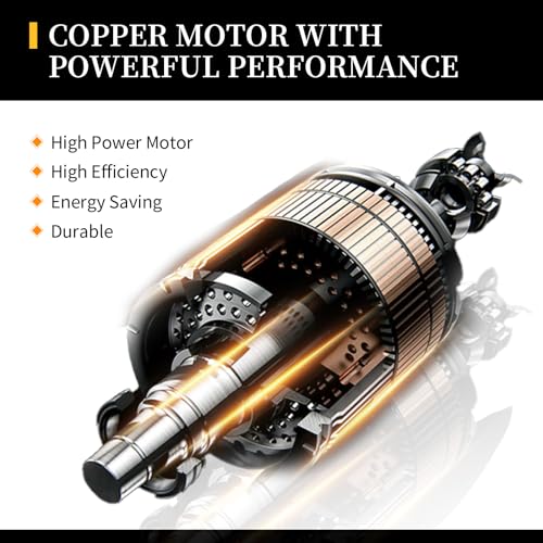 LCyindu - Bomba hidráulica eléctrica de 750 W, 2 velocidades, 110 V, 10000 PSI, 8.4 cuartos de galón, válvula solenoide hidráulica, bomba eléctrica hidráulica para perforación, doblado, tomas de