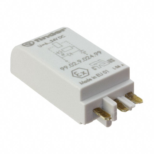 Finder Relays, Inc. 99.02.0.230.98 99 Módulo, LED o protección Serie 99
