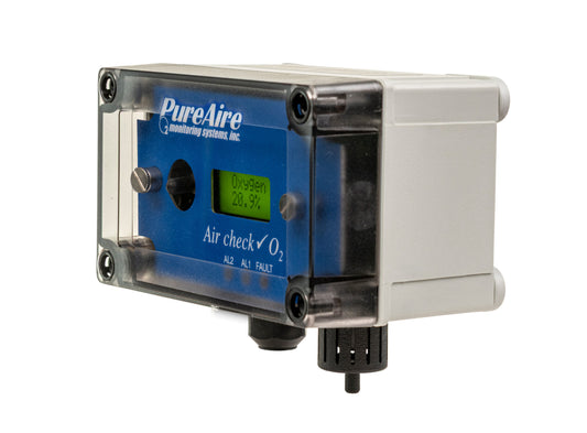 PUREAIRE Monitor de deficiencia de oxígeno, 0-25% - 99016
