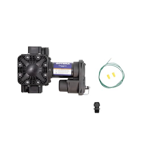 Sotera Bomba de diafragma SS415BEXPX670 15 GPM 12V a prueba de explosiones (solo bomba)