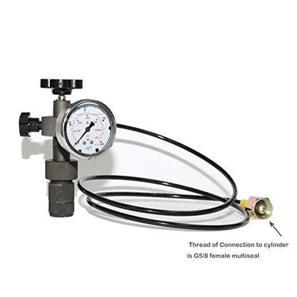 XZT GK-01 Sistema de carga de nitrógeno acumulador hidráulico, kit de prueba de presión de nitrógeno, herramientas de carga de gas