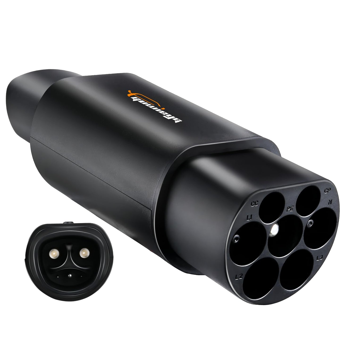 para NACS a GB/T Adaptador de carga de vehículo eléctrico compatible con cargador de destino NACS, conector móvil, conector de pared