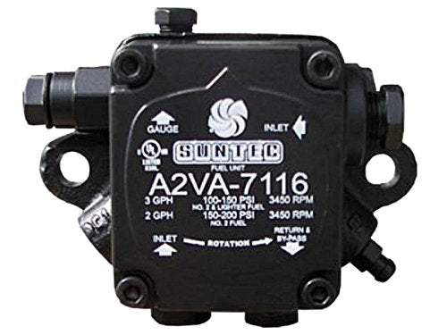 100 PSI at 3 GPH A2VA-7116 Single Stage Oil Fuel Pump