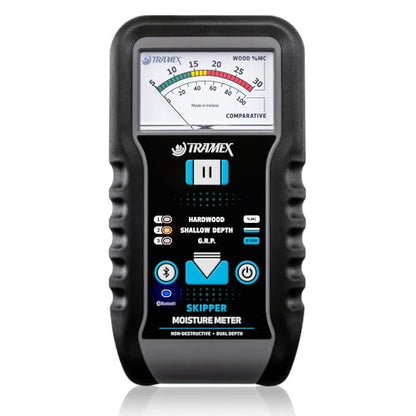 Tramex Skipper 5 Medidor de Humedad para Barcos SMM5 | Instrumento Marino para Medir el Contenido de Humedad en Madera y Plástico Reforzado con Fibra de Vidrio (GRP)