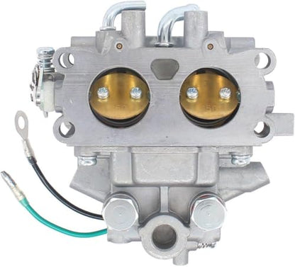 Carburador para John Deere GT245 GX255 GX335 Kit de mantenimiento completo con bujías de combustible, válvula de cierre de combustible, filtro de aire, filtro de aceite, bomba de combustible