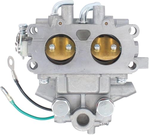 Carburador para John Deere GT245 GX255 GX335 Kit de mantenimiento completo con bujías de combustible, válvula de cierre de combustible, filtro de aire, filtro de aceite, bomba de combustible
