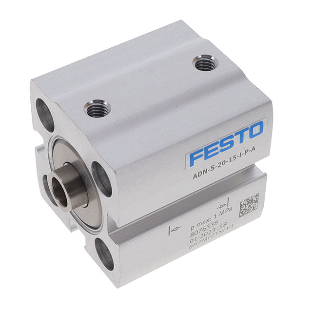Festo Corporation ADN-S-20-15-I-P-A AND-S Actuador lineal Cilindro compacto