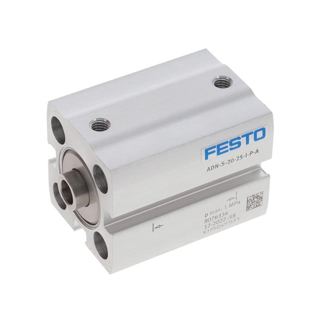 Festo Corporation ADN-S-20-25-I-P-A AND-S Actuador lineal Cilindro compacto