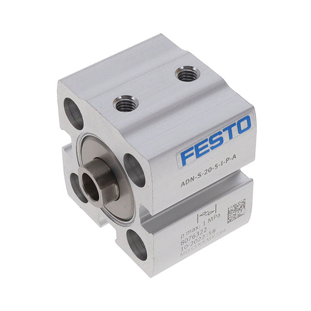 Festo Corporation ADN-S-20-5-I-P-A AND-S Actuador lineal Cilindro compacto