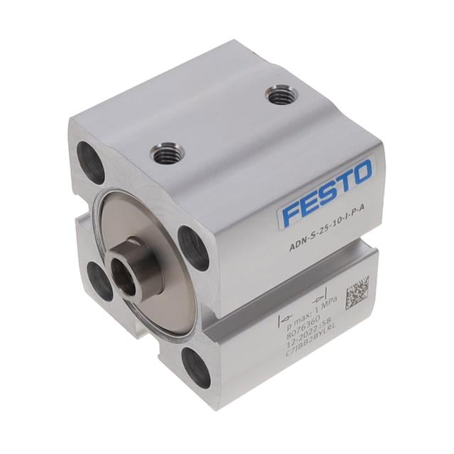 Festo Corporation ADN-S-25-10-I-P-A AND-S Actuador lineal Cilindro compacto