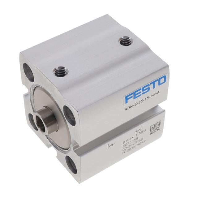 Festo Corporation ADN-S-25-15-I-P-A AND-S Actuador lineal Cilindro compacto