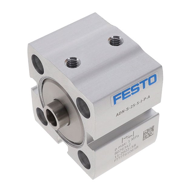 Festo Corporation ADN-S-25-5-I-P-A AND-S Actuador lineal Cilindro compacto