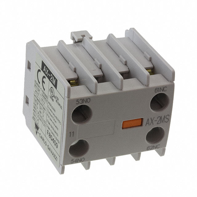 Carlo Gavazzi Inc. AX-2MS-11 CGMS Bloque de contacto auxiliar Contactores CGMS