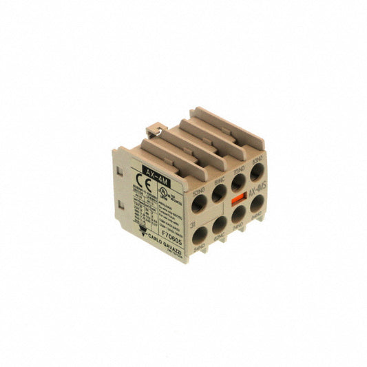 Carlo Gavazzi Inc. AX-4MS-31 CGMS Bloque de contacto auxiliar Contactores CGMS