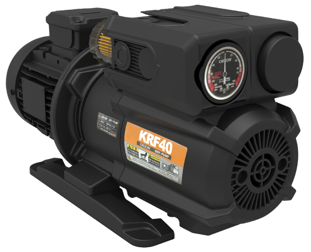 Bomba rotativa de paletas sin aceite Airtech Orion Series # KRF70-V-G1. Voltaje 208-230/460/3/60 - 3HP 50 CFM