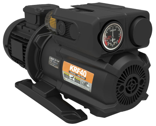 Bomba rotativa de paletas sin aceite Airtech Orion Series # KRF70-V-G1. Voltaje 208-230/460/3/60 - 3HP 50 CFM