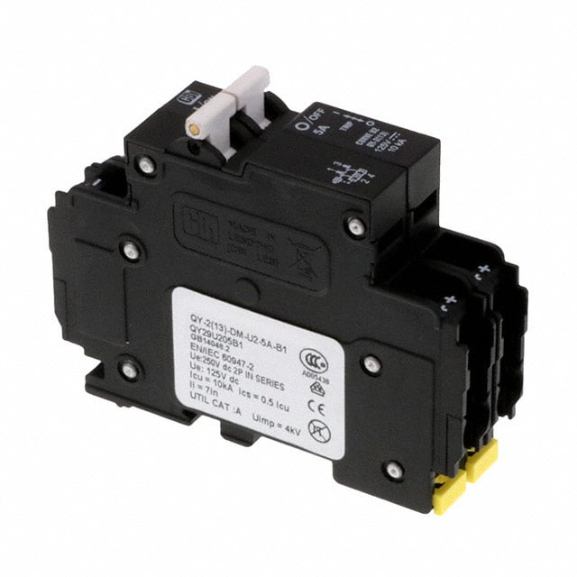 American Electrical Inc. C5A2P-125VDC - Riel DIN Magnético, (retardo hidráulico) 5A