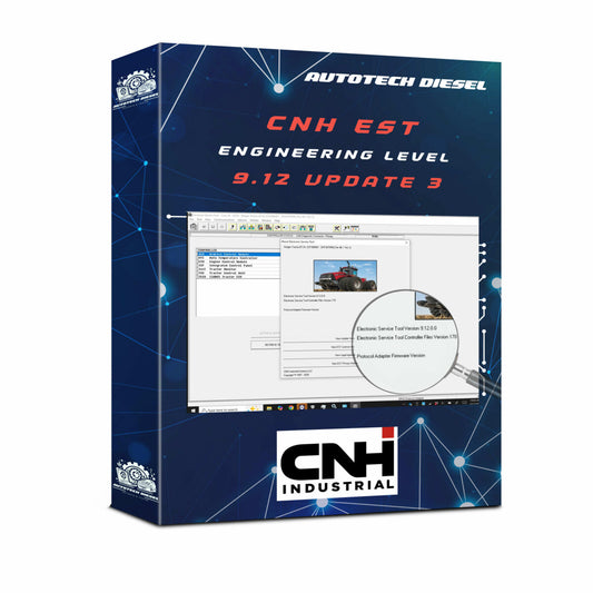 CNH EST 9.12 – Software de diagnóstico industrial CNH Proporciona acceso completo a los sistemas electrónicos de Case IH , New Holland , Steyr , Flexicoil y otras marcas de CNH