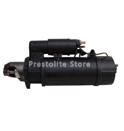 Motor de arranque MS7-501A original Prestolite Leece Neville, nuevo, 24 V, 11 dientes, paso de piñón 6/8 DP, rotación en sentido horario, 9 kW, con embrague húmedo.
