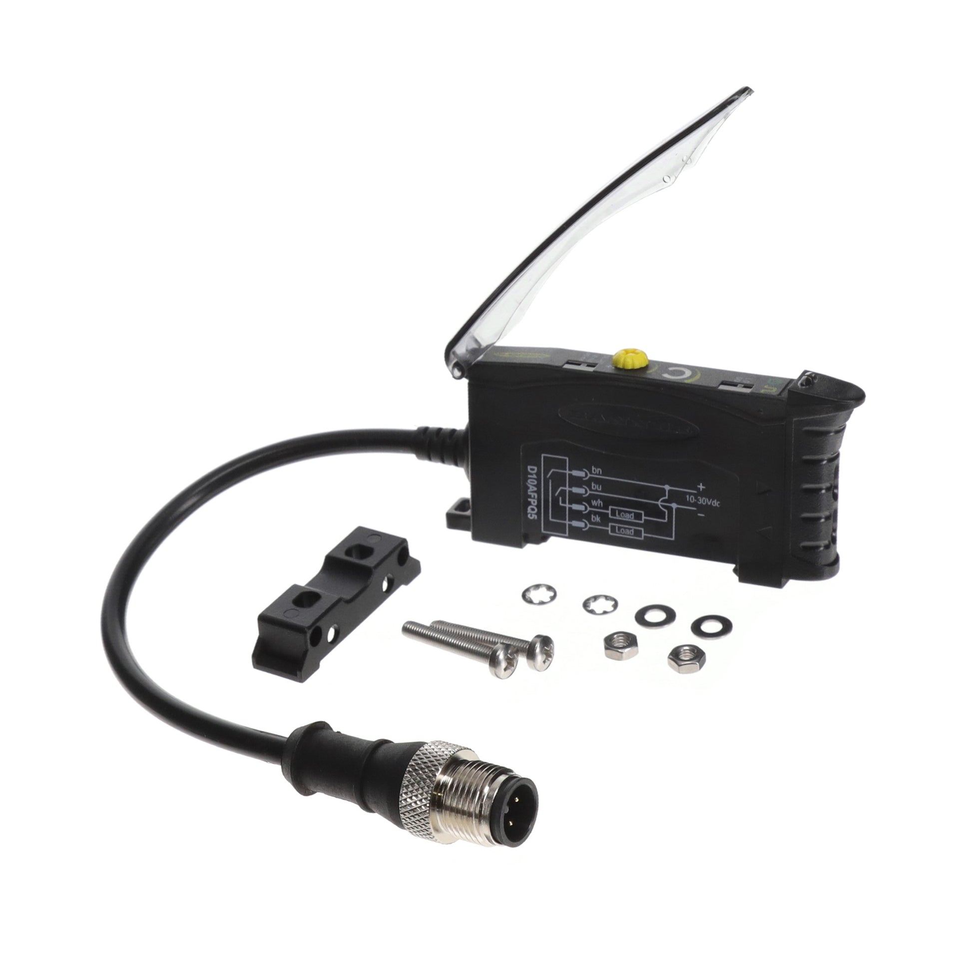 Banner Engineering Corporation D10AFPQ5 D10 Fibra óptica - 500µs IP50, IEC, NEMA 1